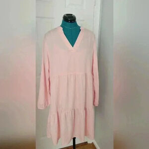 NWT Esmara Size S Vneck Long Sleeve Flowy Dress